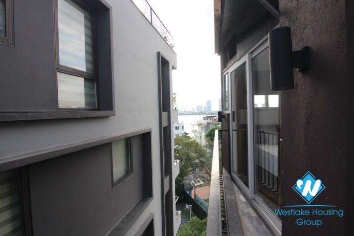  A Lake view, stylish apartment for rent on To Ngoc Van street